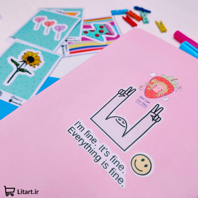 Aesthetic استیکرهای